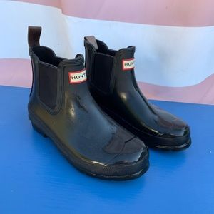 Hunter Chelsea rain booties